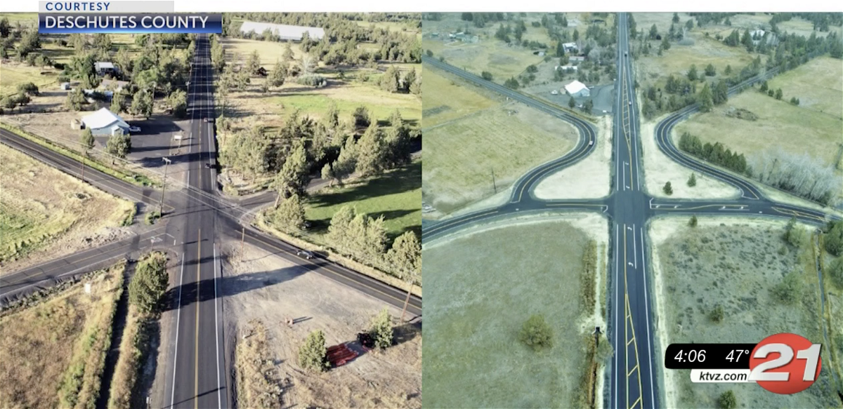 Deschutes County has wrapped up work on the Six Corners safety improvement project on South Canal Boulevard between Bend and Redmond.
