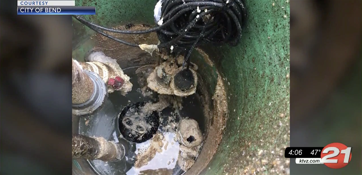 Grease buildup can cause big sewer problems from your home to the waste treatment plant
