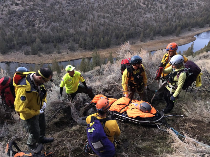 Crooked River Canyon rescue CCSO 1208