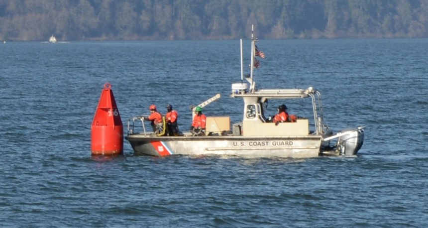 Coast Guard Astoria Trailer-able Aides to Navigation Boat