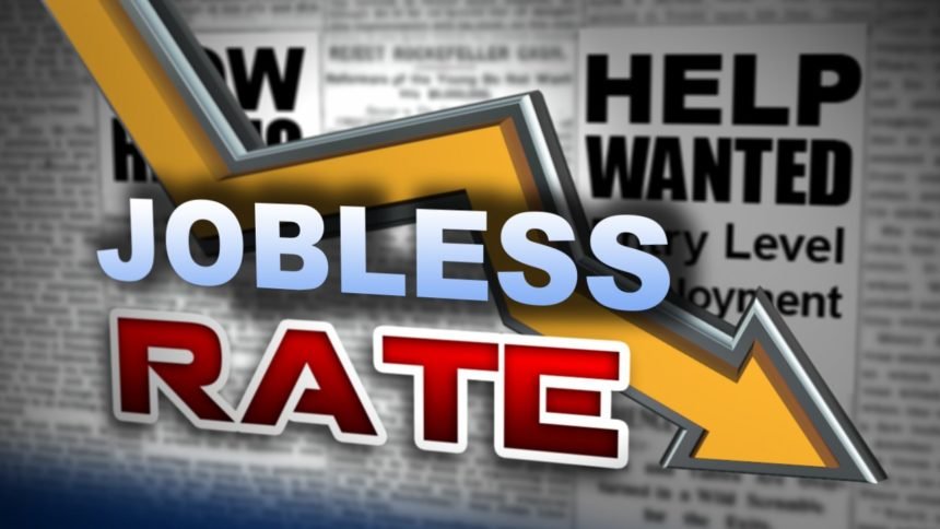 Jobless rate MGN graphic