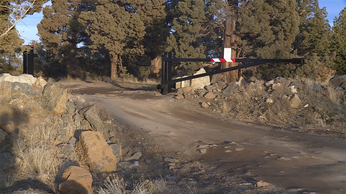 Gate, signs have gone up at city of Bend's Juniper Ridge property in recent weeks amid preparations for sewer project, removal of homeless campers