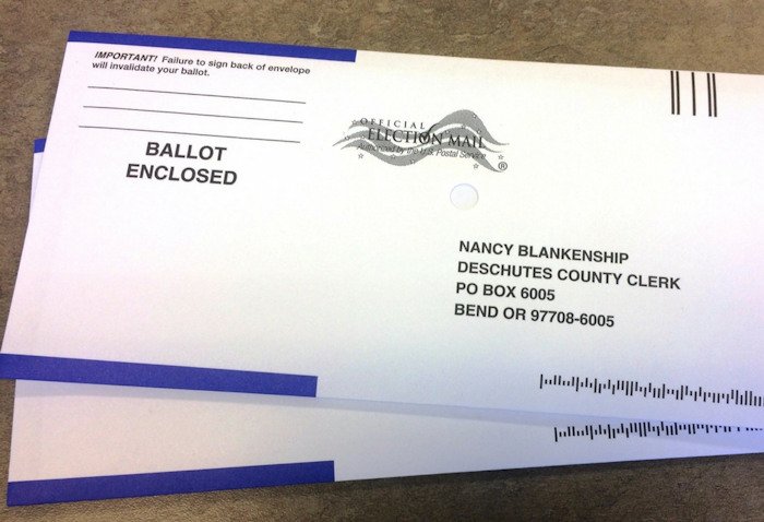 Mail ballots Deschutes County