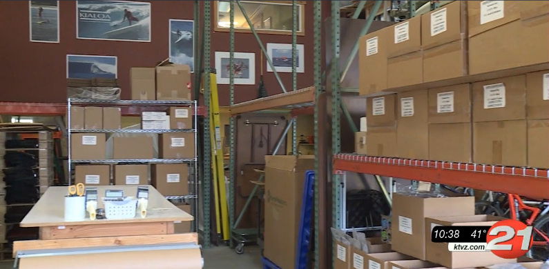 Collective Pallet offers warehouse space for small firms to pack and ship their products