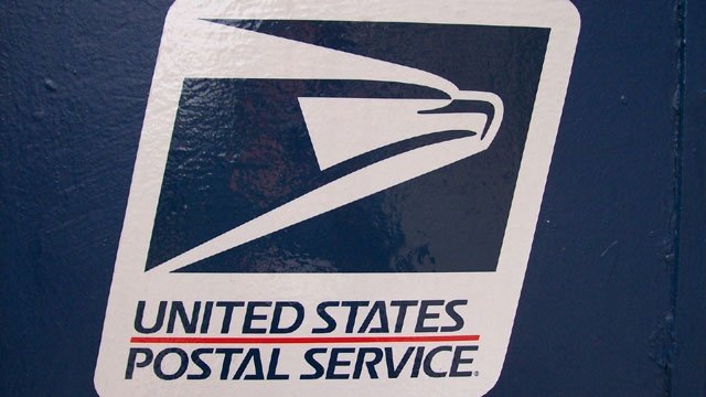 Postal Service logo mailbox