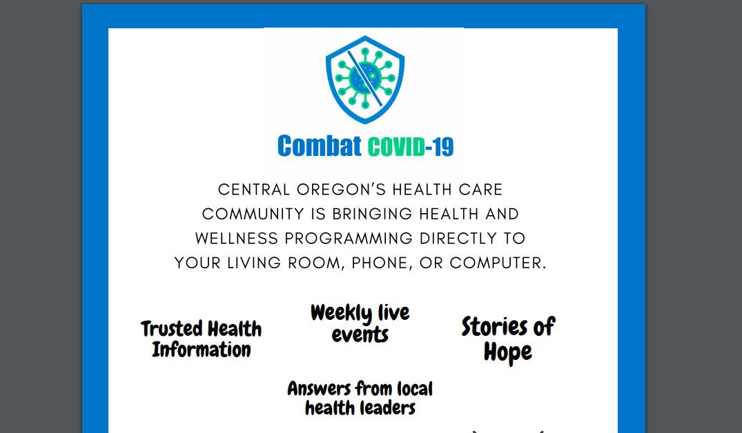 Health care providers offer COVID19 community support KTVZ