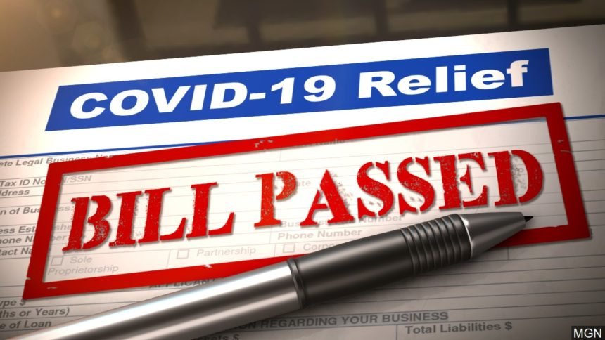 COVID-19 relief bill passed MGN