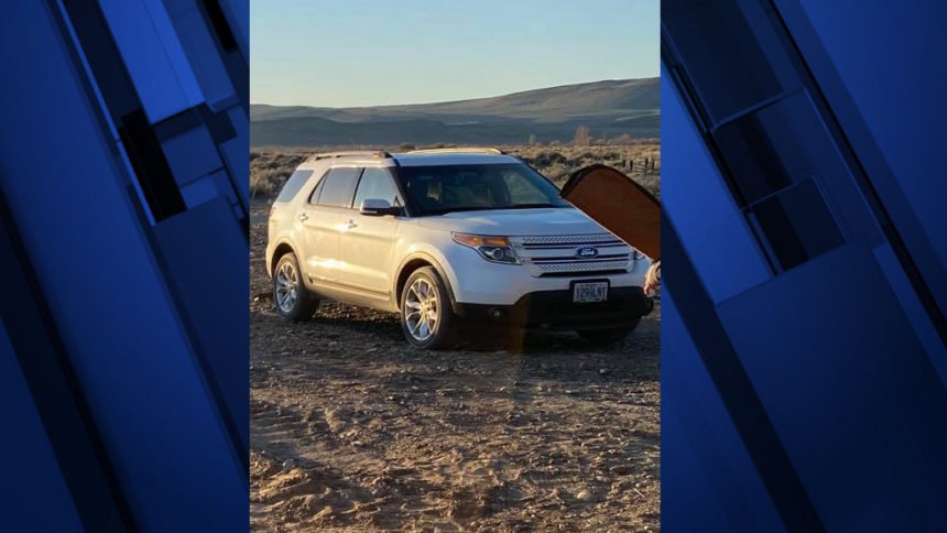 Stolen recovered Ford Explorer