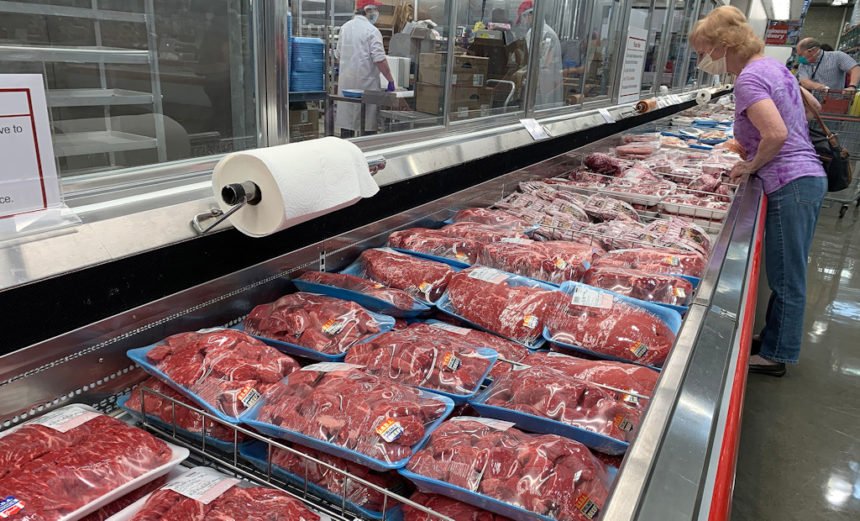 Costco meat aisle CNN Shutterstock