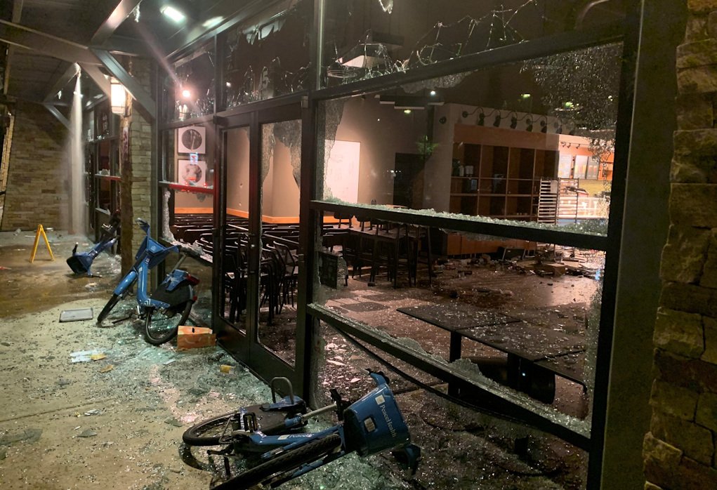 Rioters damaged, looted several downtown Eugene businesses in late May 2020