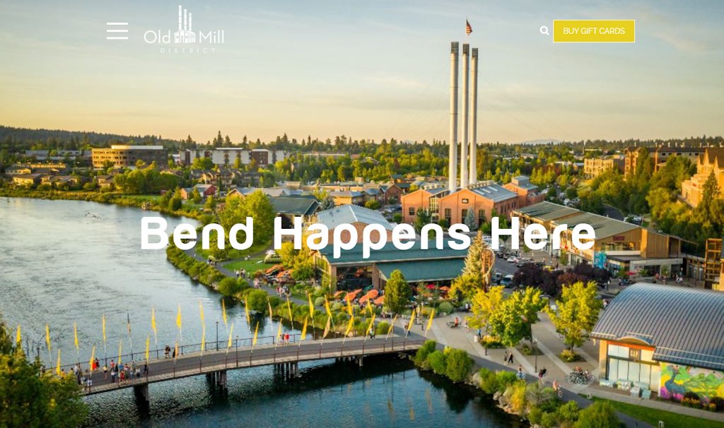 Bend's Old Mill District
