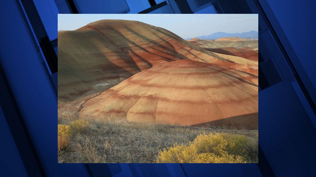 The Painted Hills at the John Day Fossil Beds National Monument