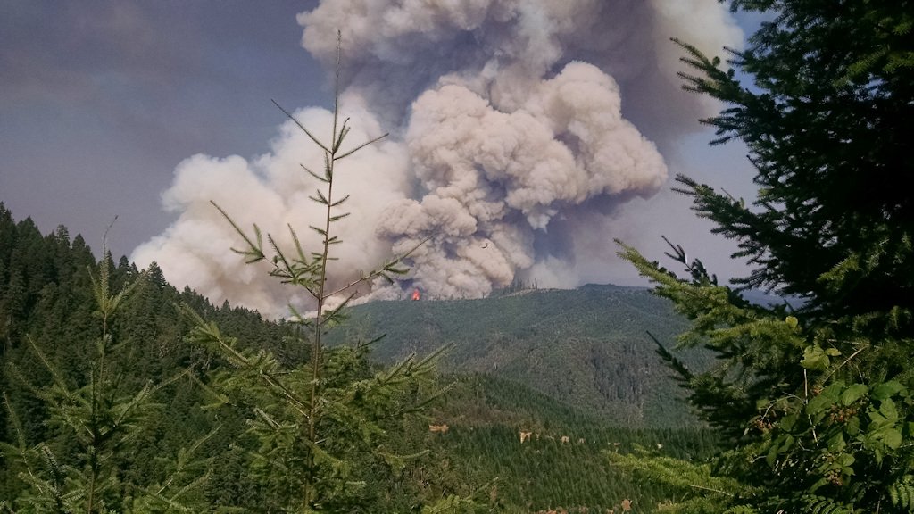The 2015 Stouts Creek Fire in SW Oregon was started by a lawn mower, burned more than 30,000 acres.