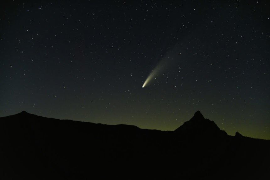 Comet Neowise off Hwy 242 Kris Kristovich
