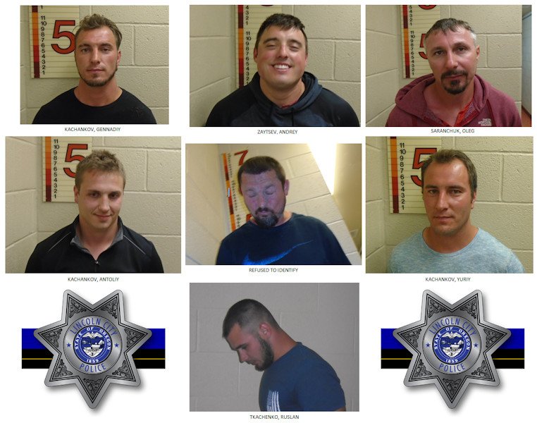 Men arrested Lincoln City PD