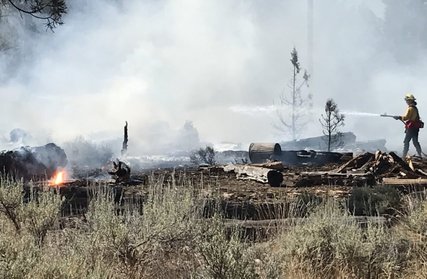 Riata Court Sisters fire powerline