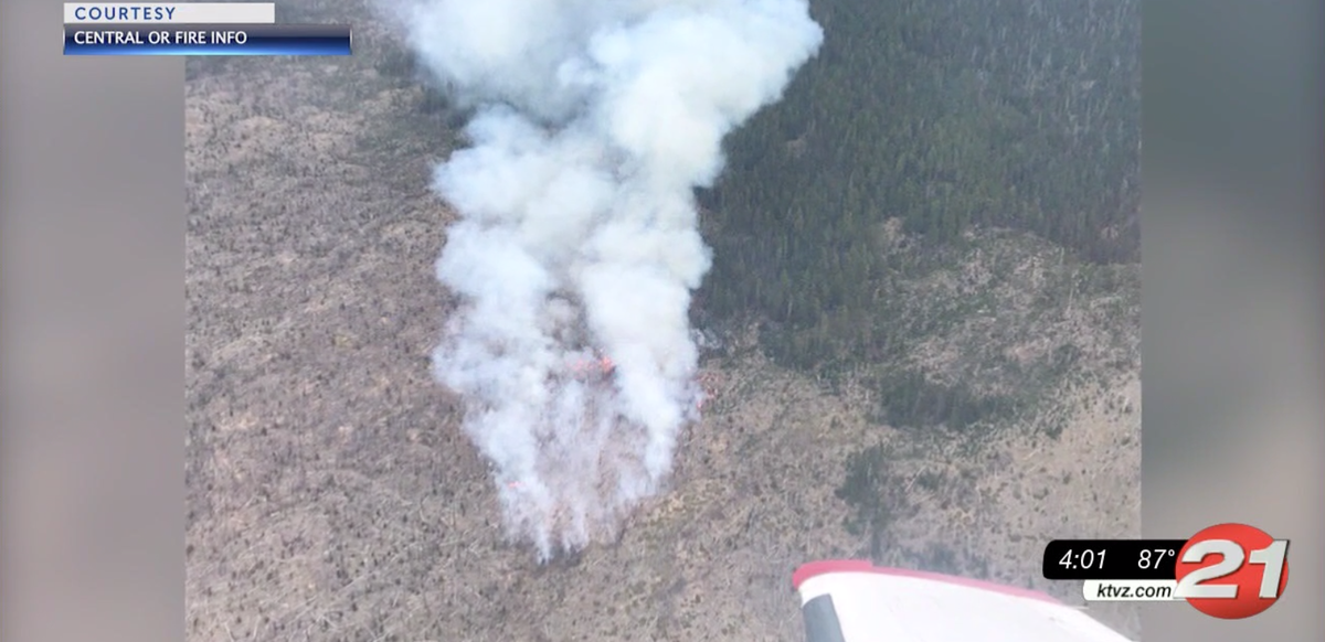 Lily fire prompts area closures near lily lake ktvz