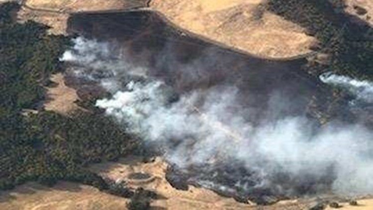Sevenmile Hill fire west of The Dalles ODF 819