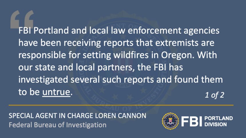 FBI statement fires 1