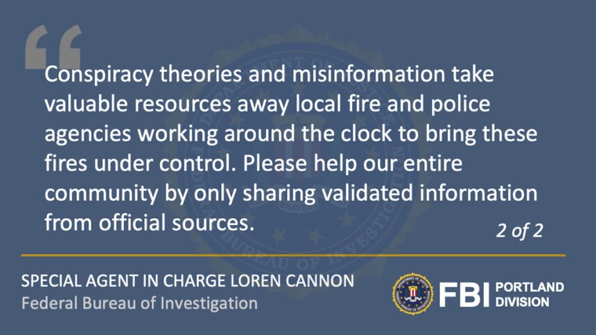 FBI statement fires 2