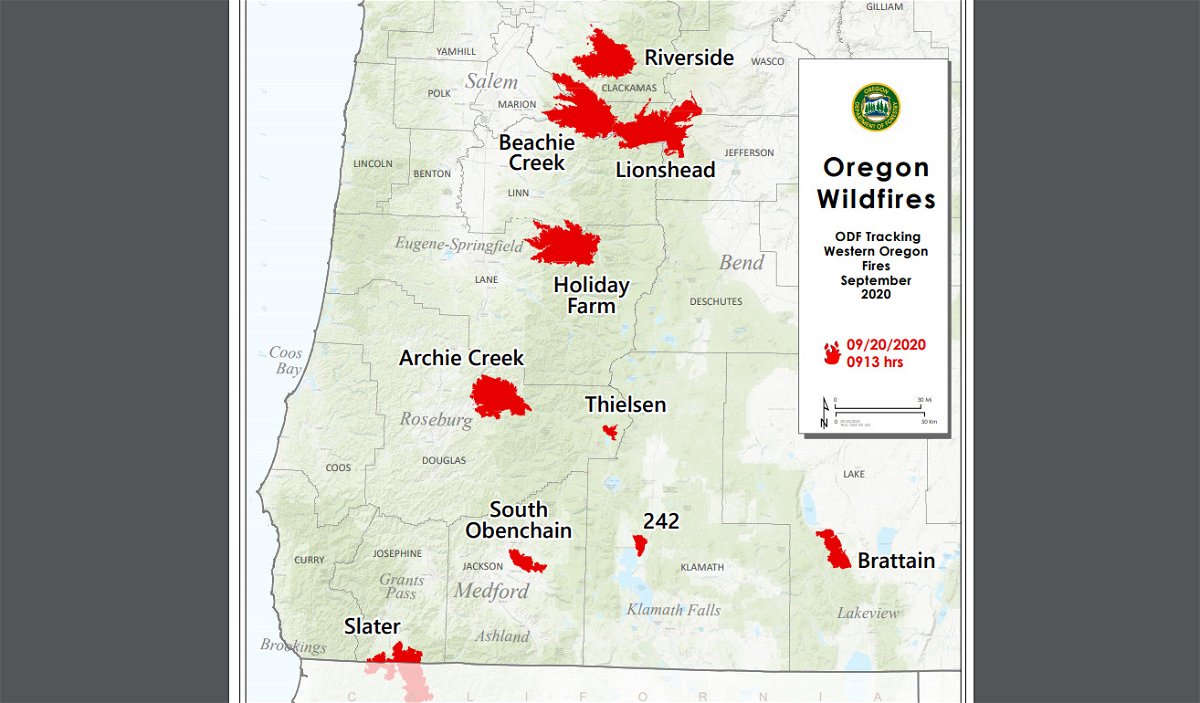 Oregon fires update 7,500 firefighters make progress, more residents
