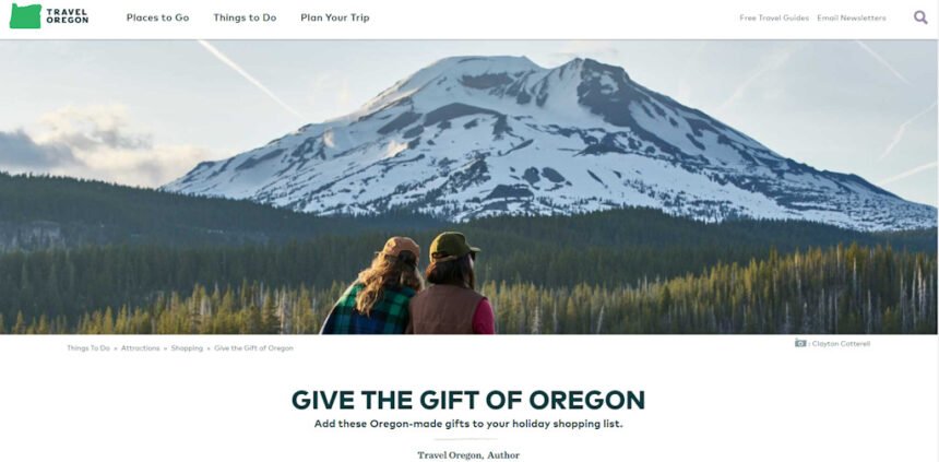 Give the Gift of Oregon