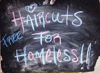 Shepherd's House haircuts for homeless