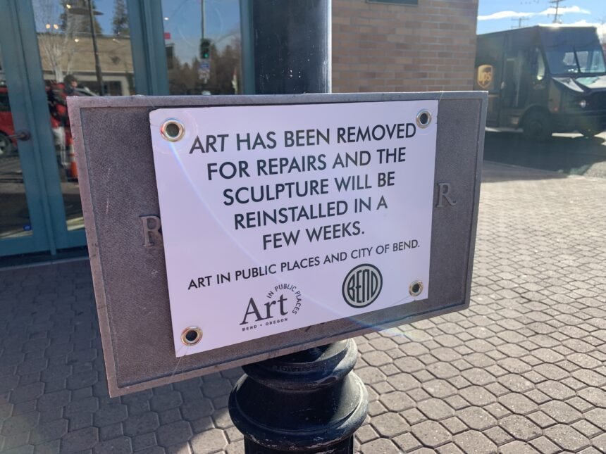 Art out for repairs