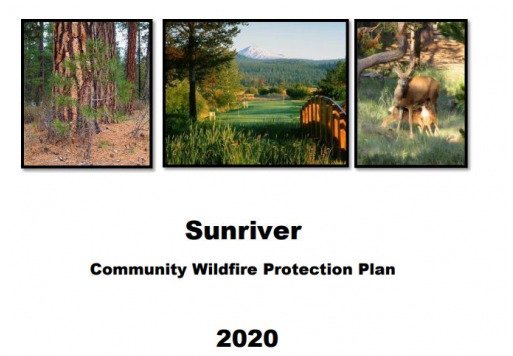 Sunriver Community Wildfire Protection Plan 2020