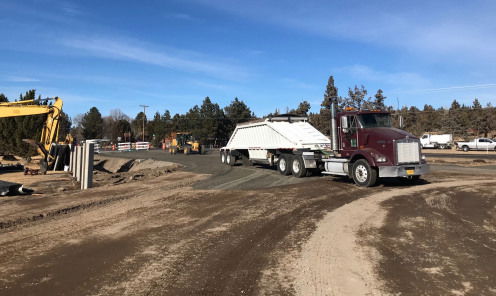 Work continues on Tumalo Road/Tumalo Place intersection project