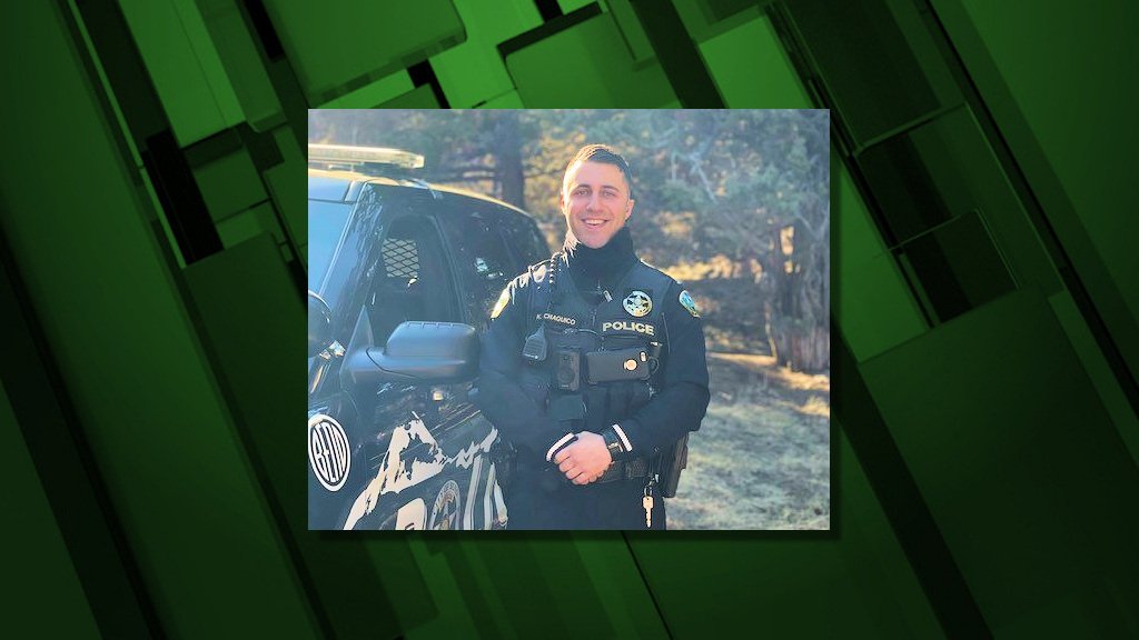 Bend police Officer Kyle Chaquico