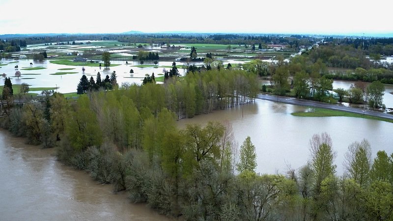 Corvallis-area flooding in 2019