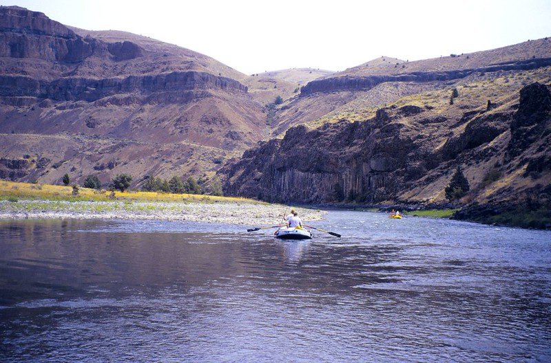 Rafting the John Day River
