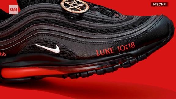 Lil Nas X's unofficial 'Satan' Nikes containing human blood sell