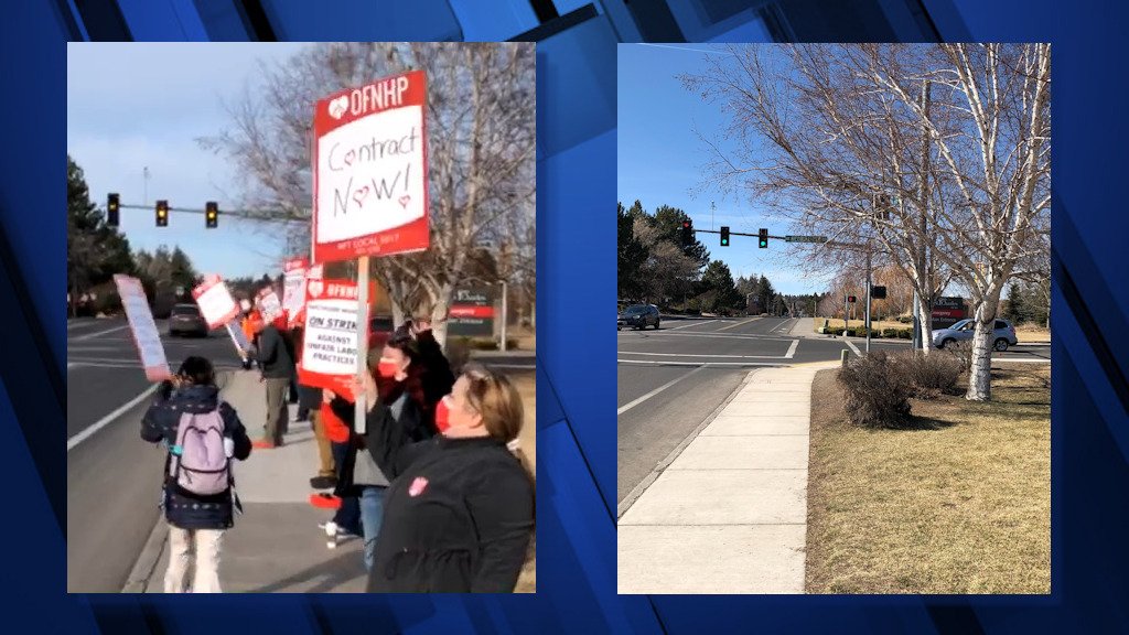 Daily picketing by striking St. Charles Bend medical techs ended Saturday with agreement to end walkout, continue bargaining