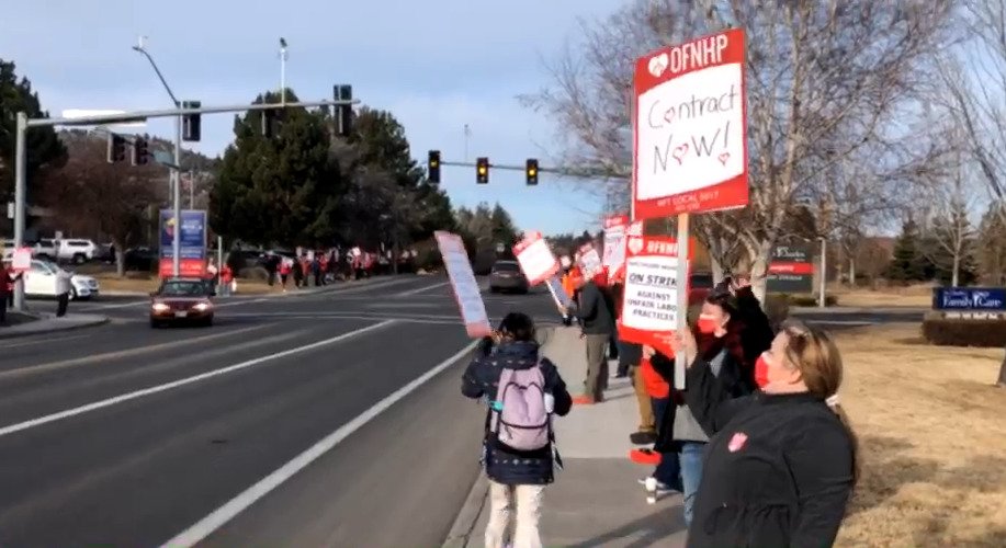 St. Charles medical technologists, respiratory therapists walked off the job March 4