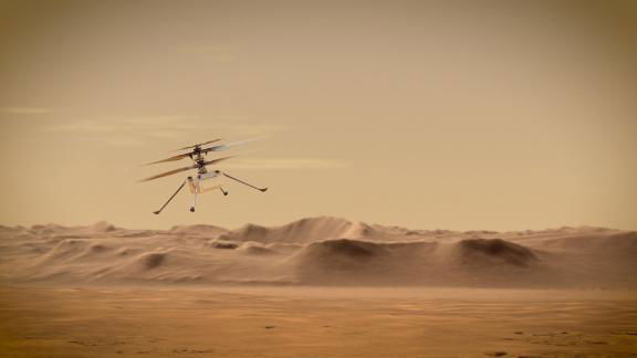 The Ingenuity helicopter will fly on Mars this weekend ...