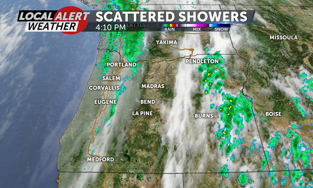 Possible Showers This Afternoon And Evening, Then We Clear Up Into The ...