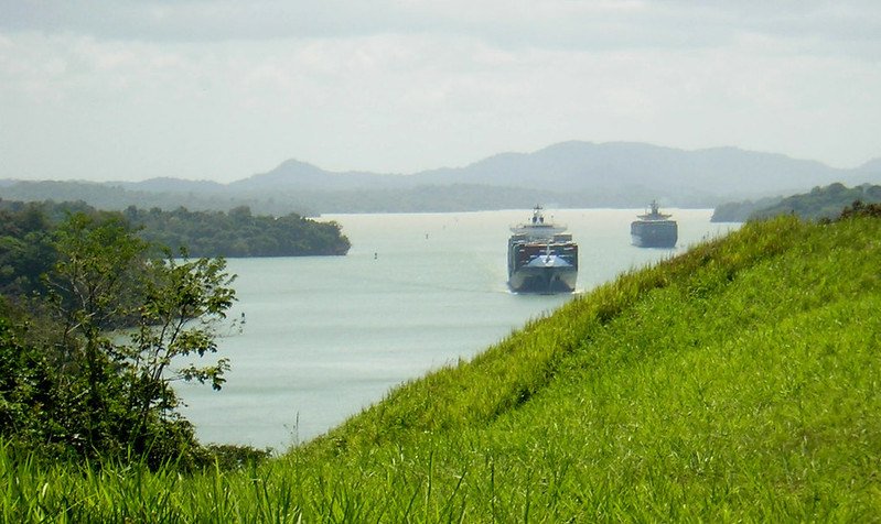 View from Barro Colorado Island in Panama