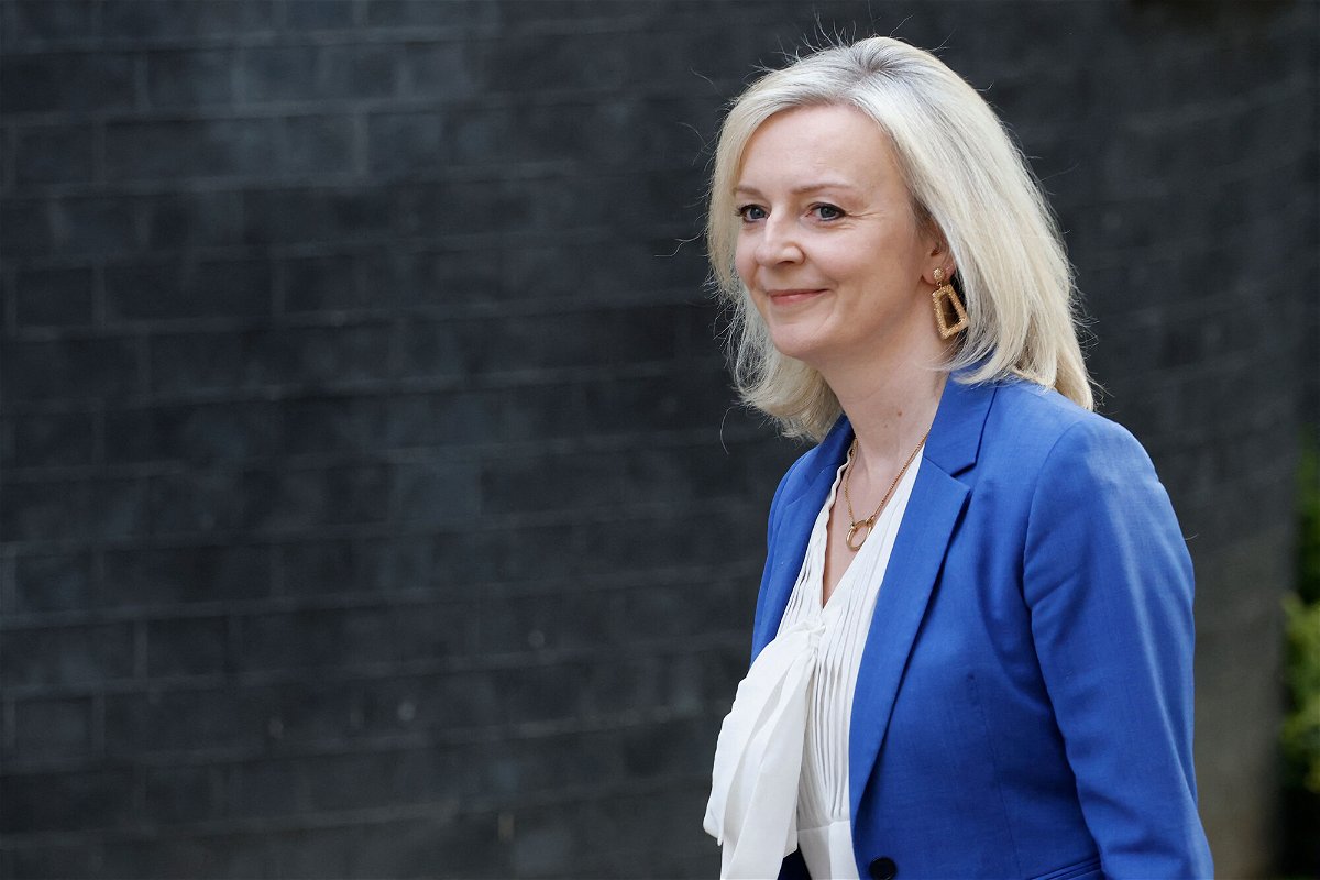 <i>Tolga Akmen/AFP/Getty Images</i><br/>Britain's International Trade Secretary Liz Truss arrives at Downing Street in central London on June 15. The United Kingdom has begun talks on joining a Pacific trade partnership that it sees as one of its biggest opportunities to forge economic alliances beyond Europe after Brexit.