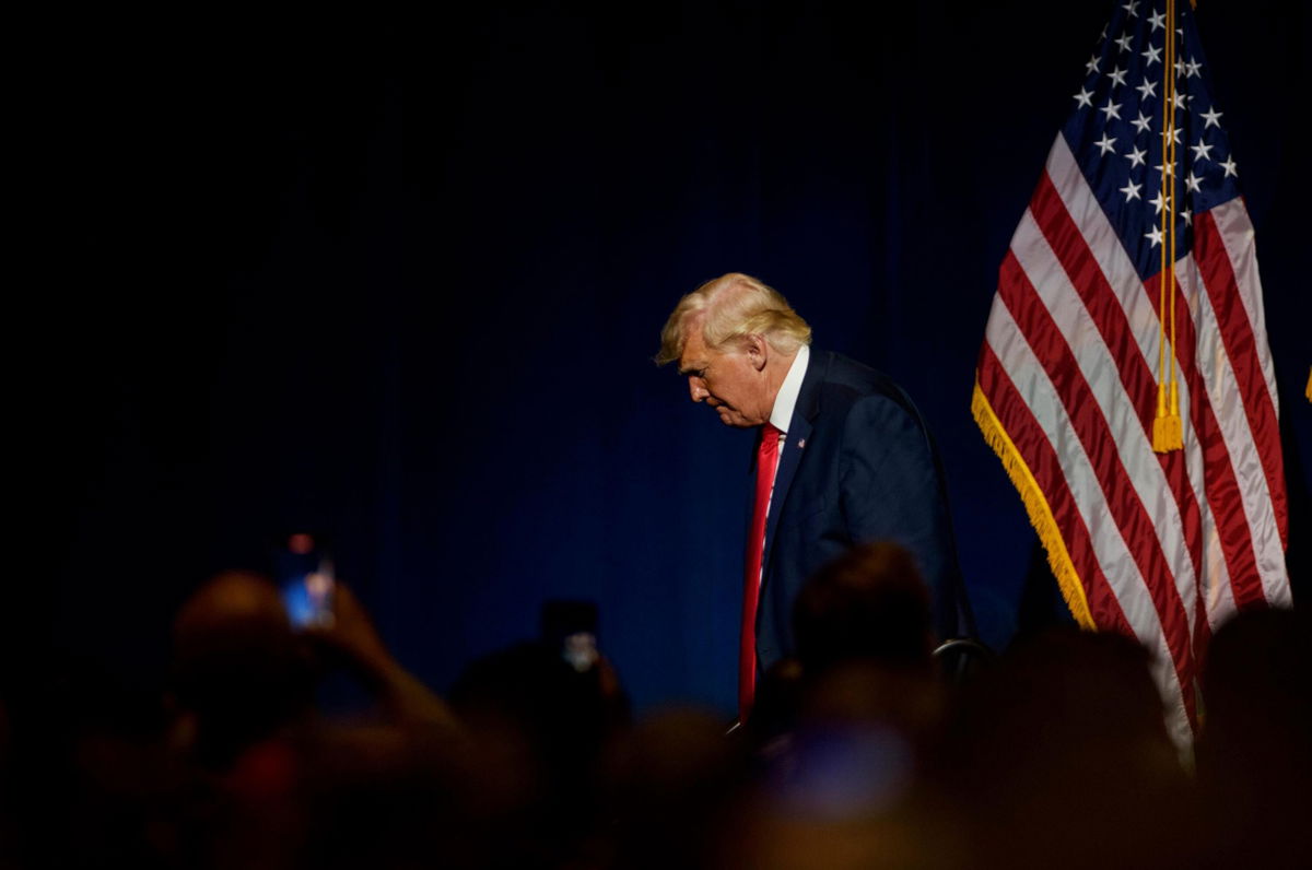 <i>Melissa Sue Gerrits/Getty Images</i><br/>Donald Trump on Saturday will kick off his revenge tour against Republicans who defied him in the aftermath of the 2020 election and January 6 insurrection