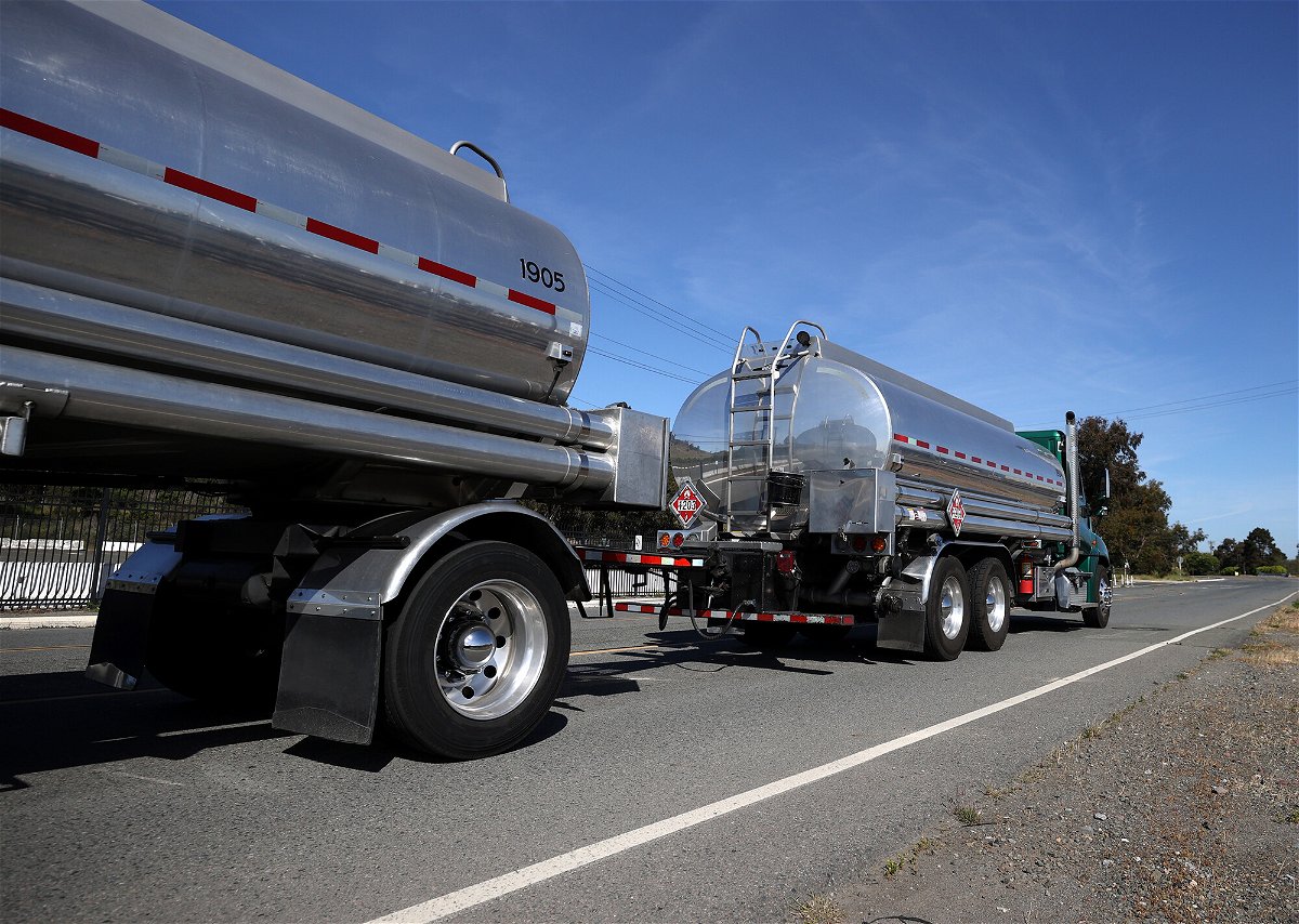 <i>Justin Sullivan/Getty Images</i><br/>It's the shortage of tank truck drivers coupled with rising demand that is causing supply chain bottlenecks and shortages.