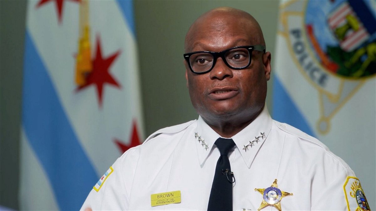 <i>Leonel Mendez/CNN</i><br/>David Brown is superintendent of the Chicago Police Department