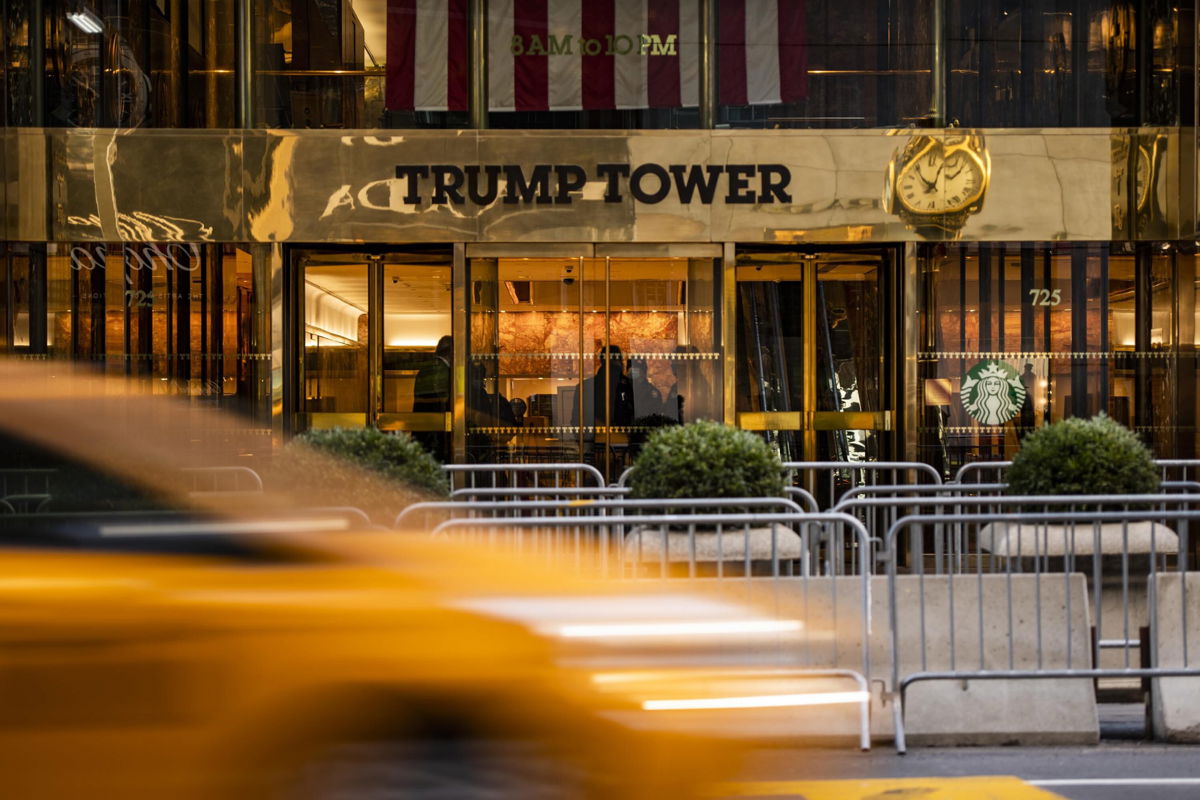 <i>Mark Kauzlarich/Bloomberg/Getty Images</i><br/>The Trump Organization could face criminal charges in New York as soon as next week. This image shows the entrance to the Trump Tower in New York