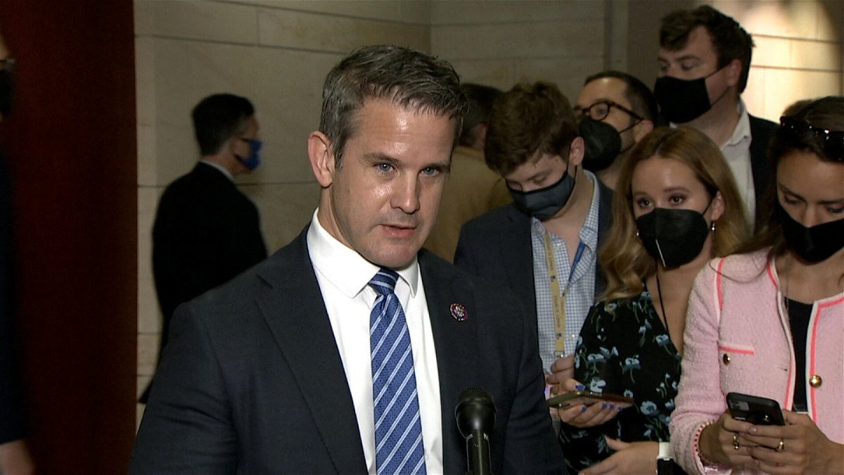 <i>CNN</i><br/>Rep. Adam Kinzinger of Illinois was one of two House Republicans who voted to create a select committee to investigate the deadly January 6 attack on the US Capitol. Rep. Liz Cheney of Wyoming (not pictured) was the other.
