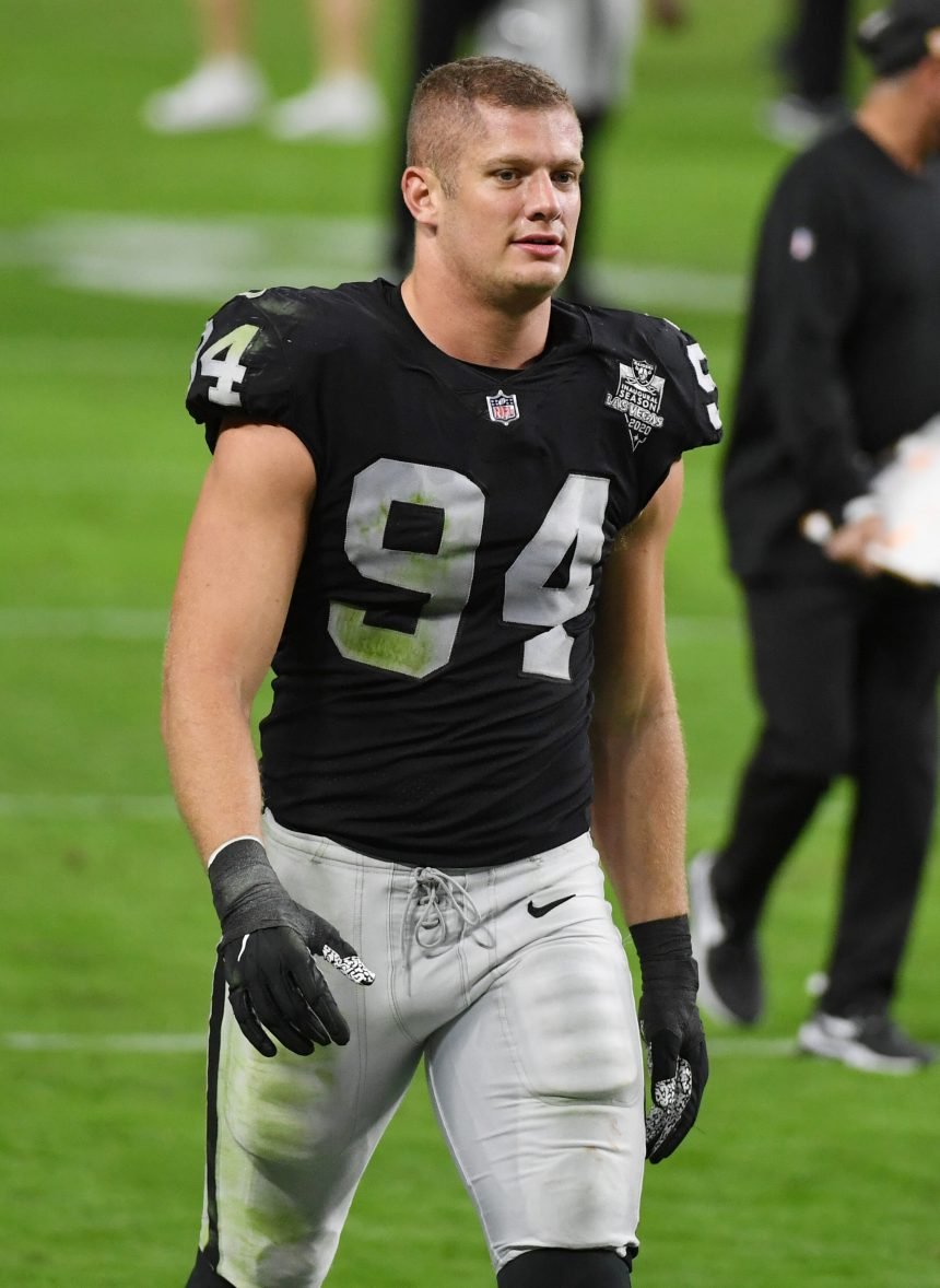 Las Vegas Raiders' Carl Nassib becomes first active NFL player to come out  as gay