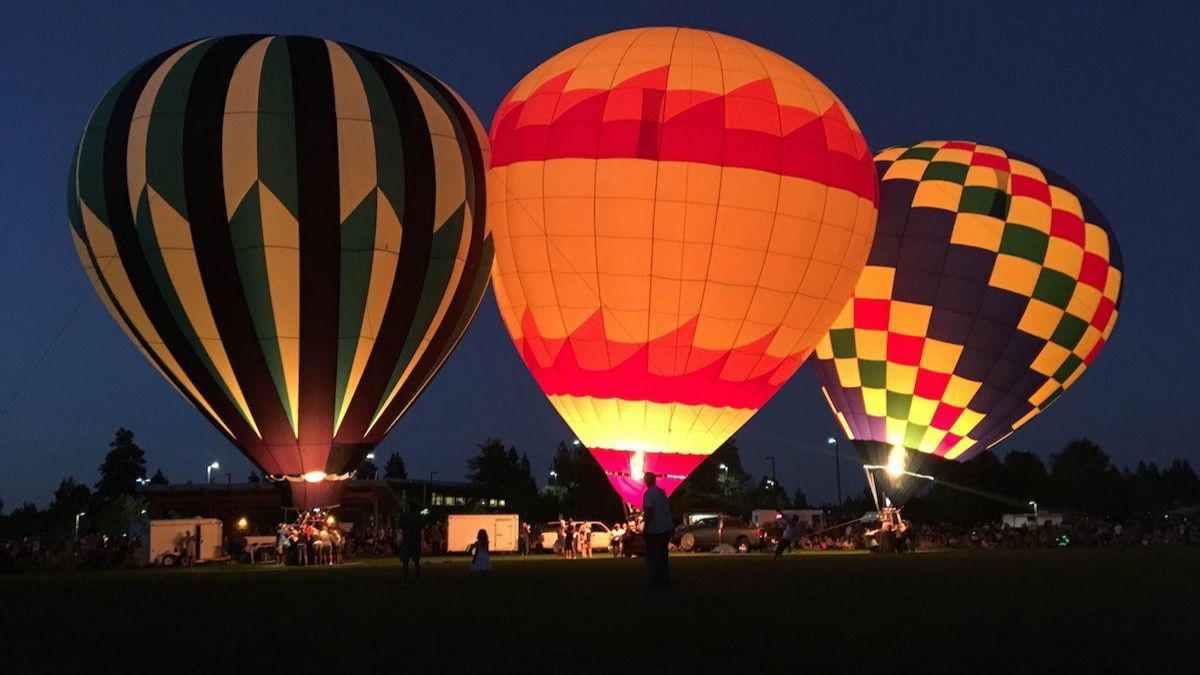 The Night Glow Festival is a favorite part of Balloons Over Bend, back this year