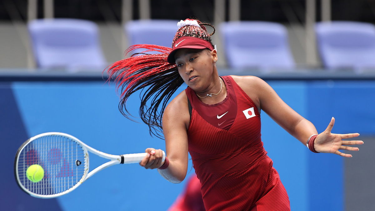 Naomi Osaka at the 2020 Tokyo Olympics