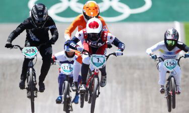 USA's Willoughby gets 2nd of three BMX QF-run wins