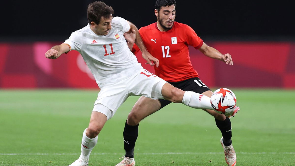Egypt holds Spain scoreless in men's soccer opener
